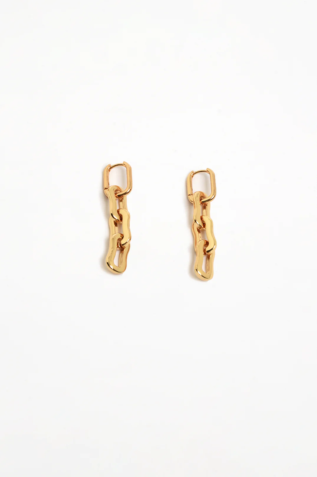 Vintage Toggle Hardware Necklace & Earrings | 18K Gold Plated