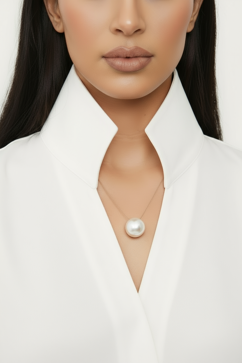Nara Pearl Necklace | 18K Gold Plated
