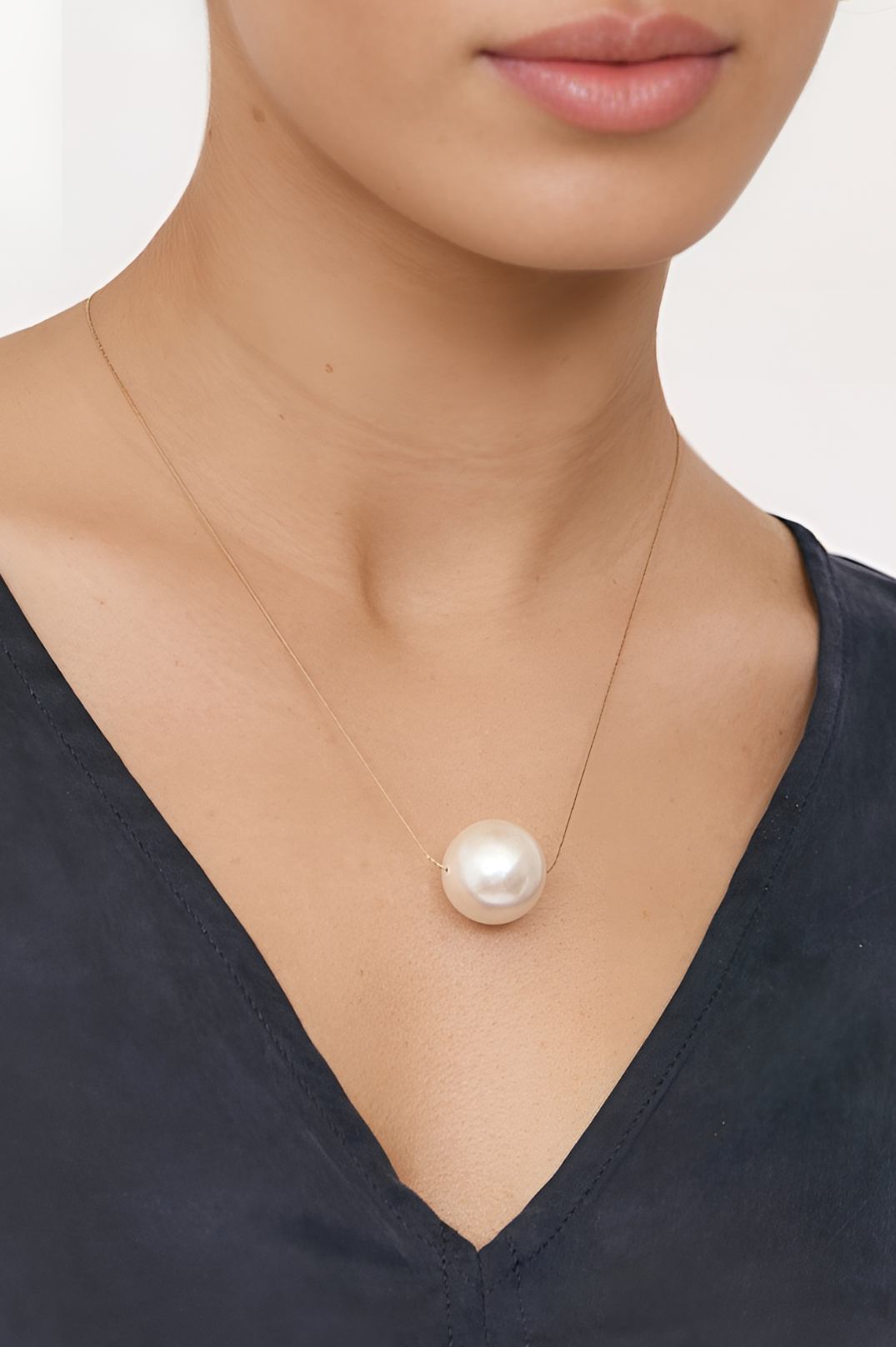Nara Pearl Necklace | 18K Gold Plated