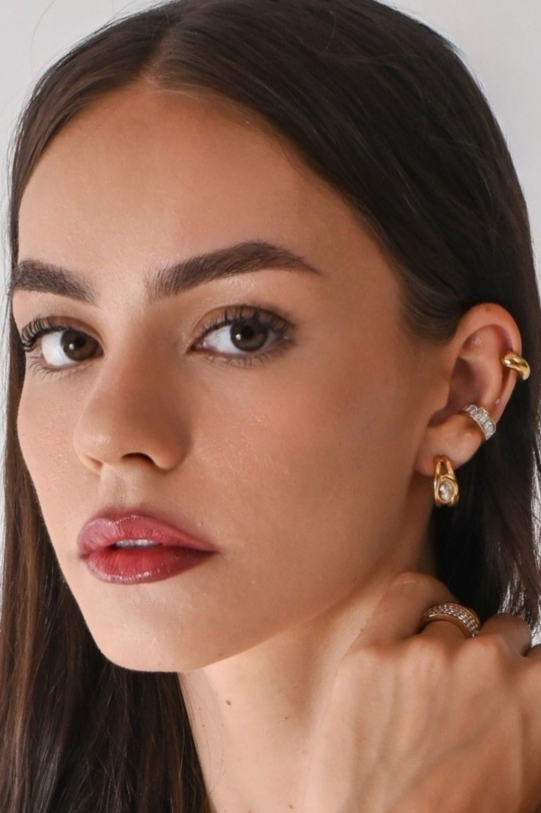 Portman Ear Cuff Set 3 | 18K Gold Plated