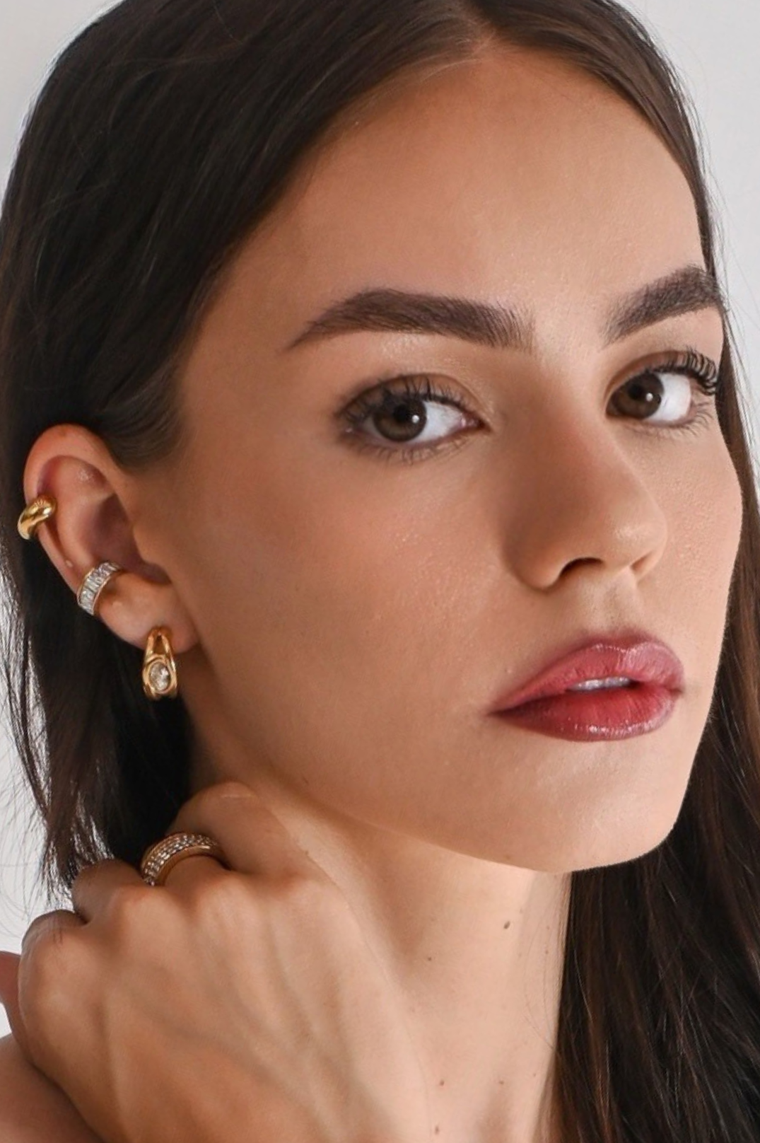 Portman Ear Cuff Set 3 | 18K Gold Plated