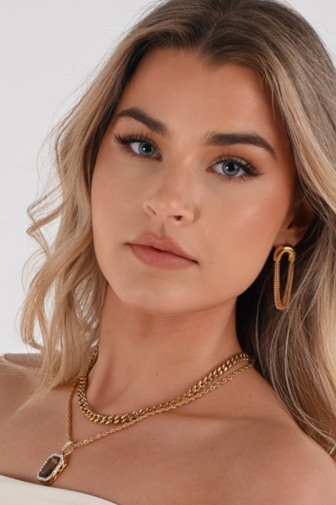 NEW - Cameron Necklace Stack | 18K Gold Plated
