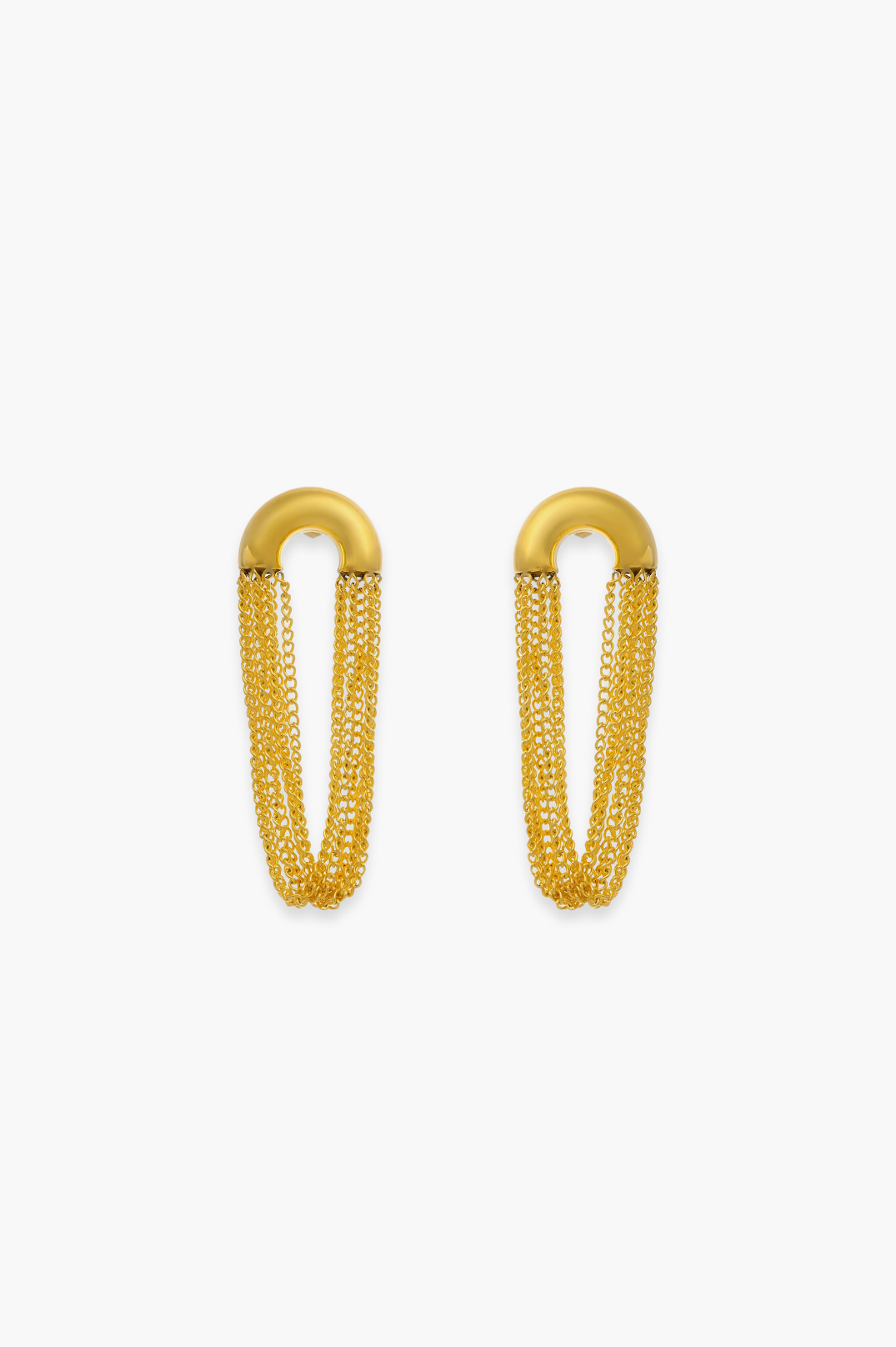 NEW - Vervelle Chain Earrings | 18k Gold Plated