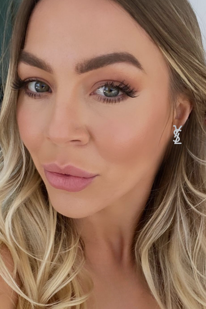 Saint Earrings 2cm | Silver 18K Plated