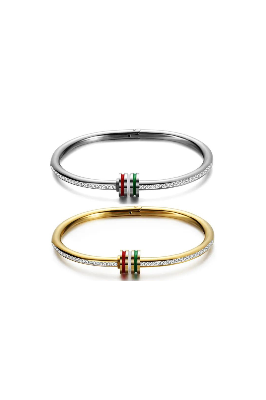 Pelago Bangle | Silver 18K Gold Plated