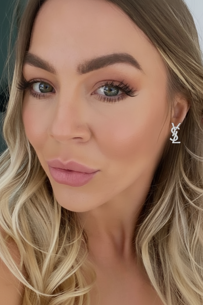 Saint Earrings 2cm | Silver 18K Plated