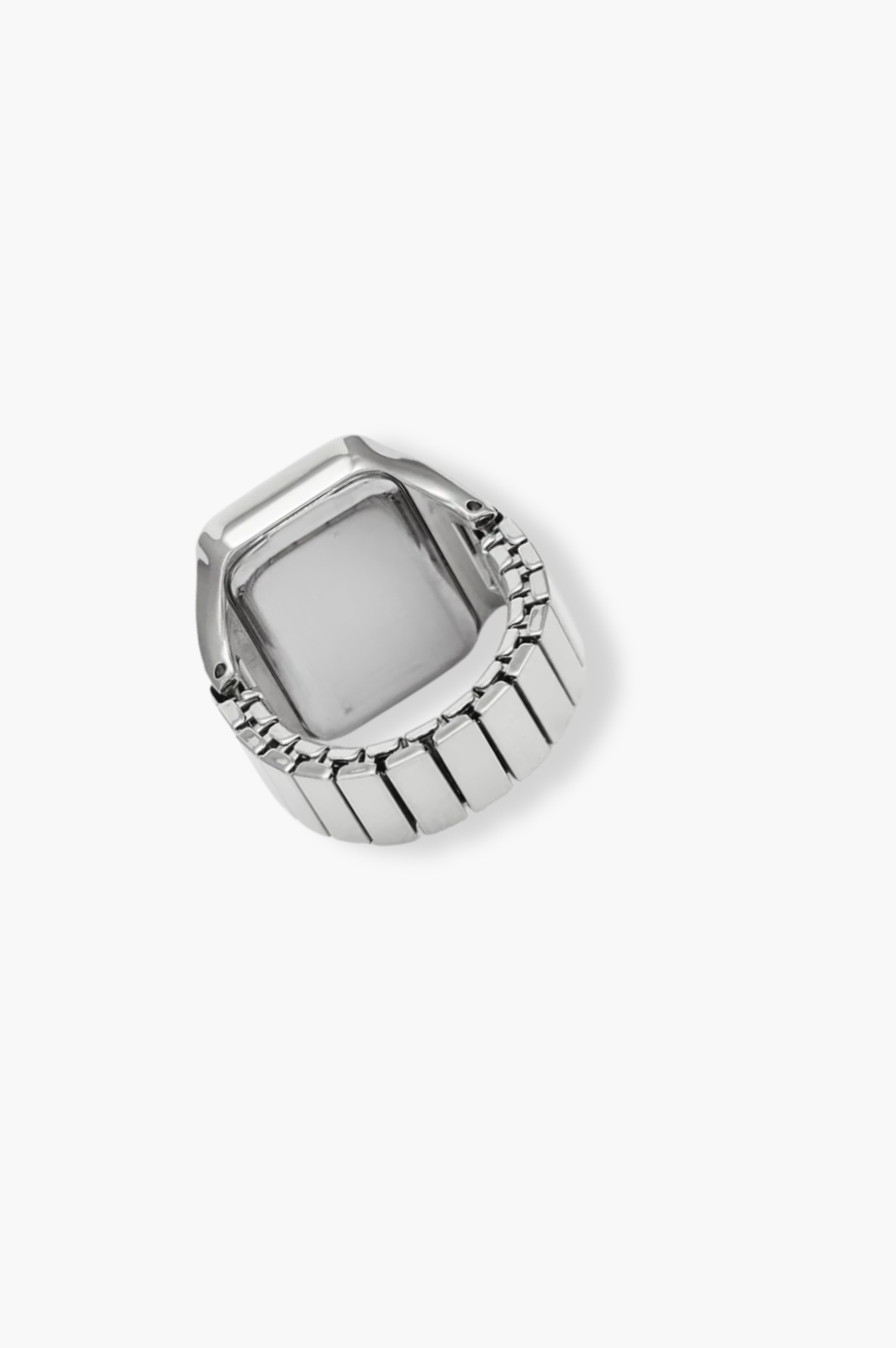 Faith Watch Ring White | 18K Gold Plated