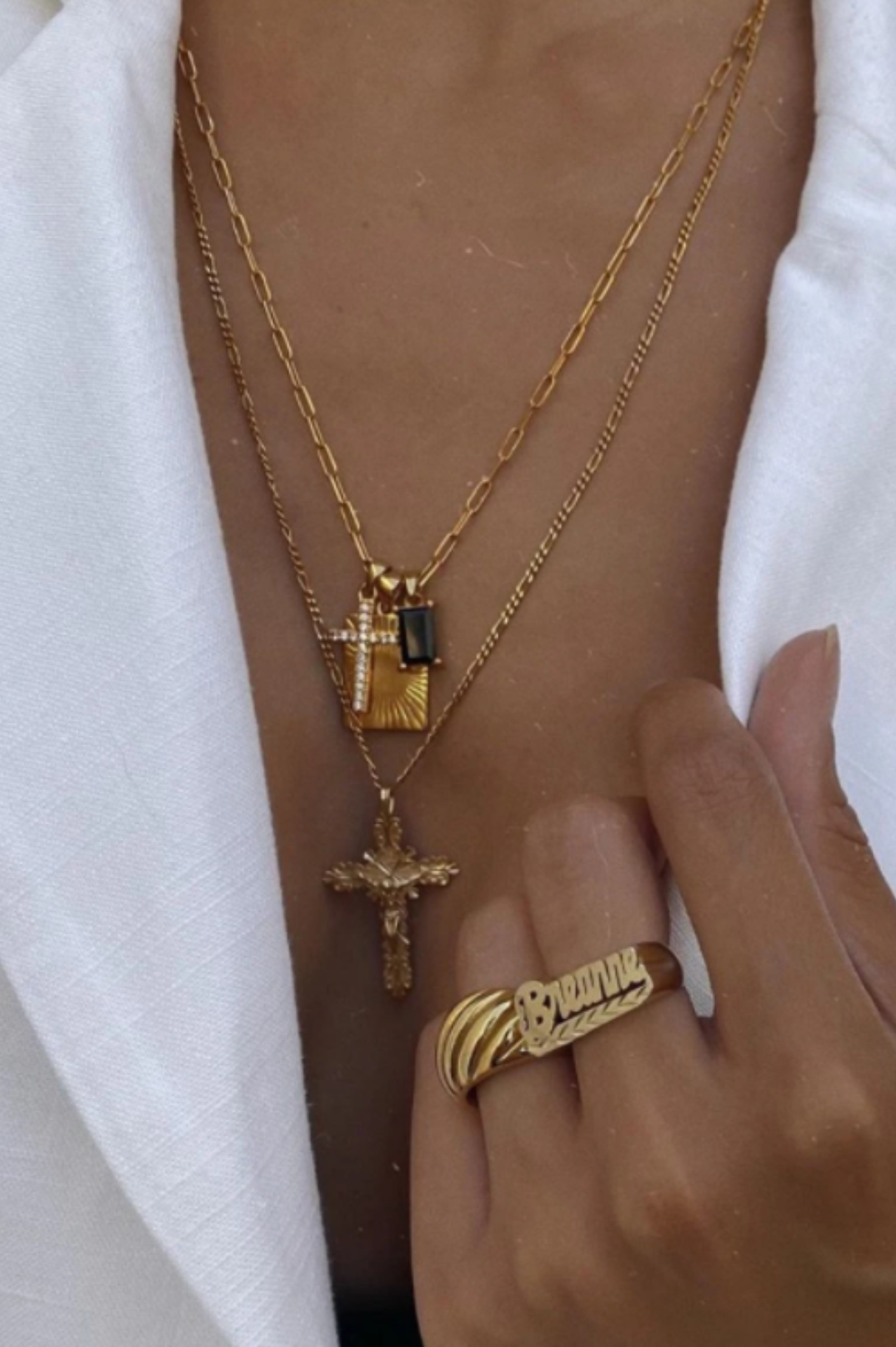 NEW - Azura 3 Charms Necklace