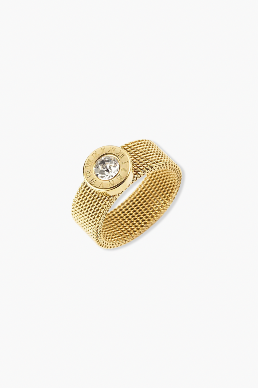 Tokyo Mesh Ring | 18K Gold Plated