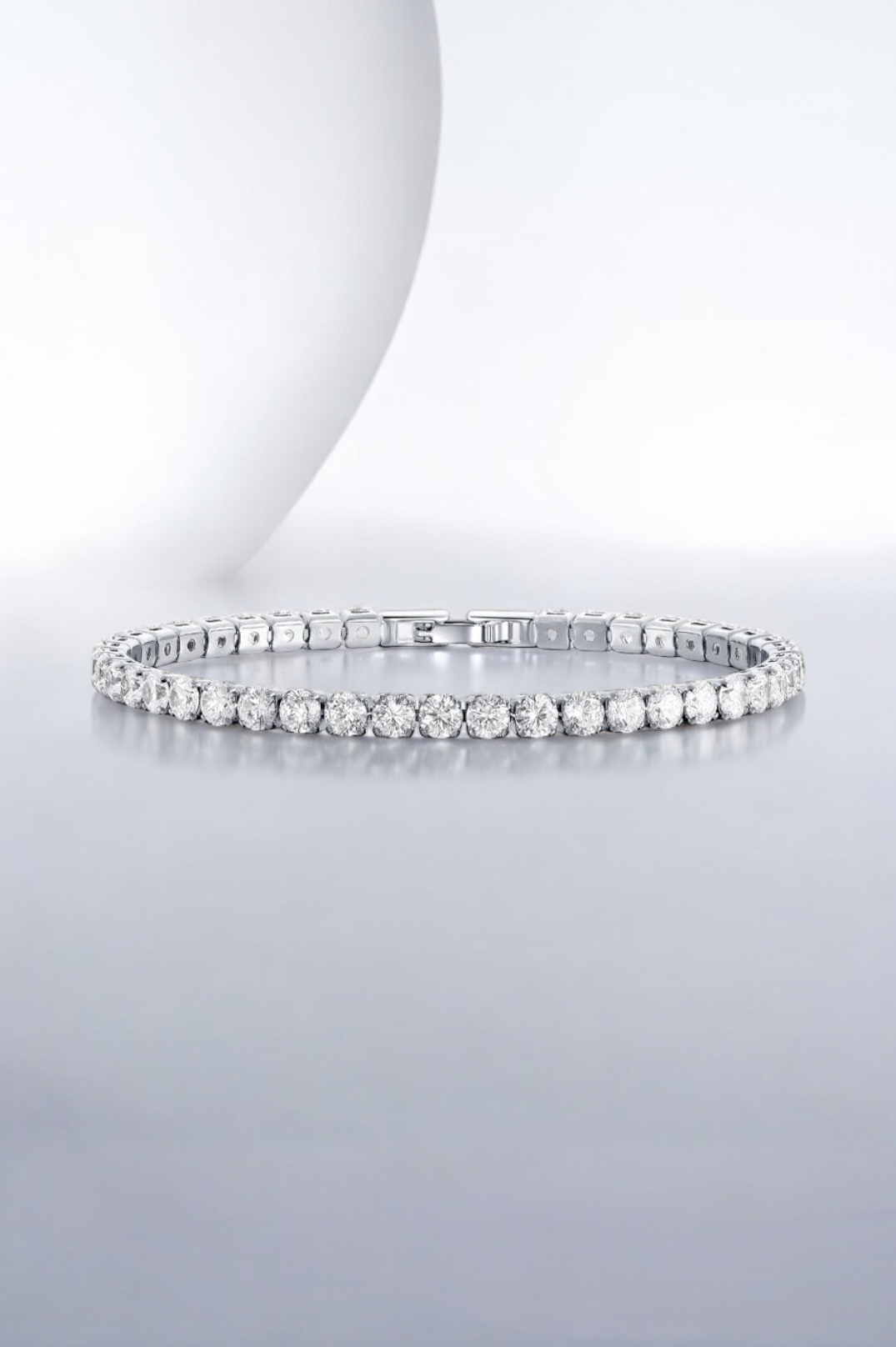 Violetta Crystal Bracelet | Silver 18K Gold Plated