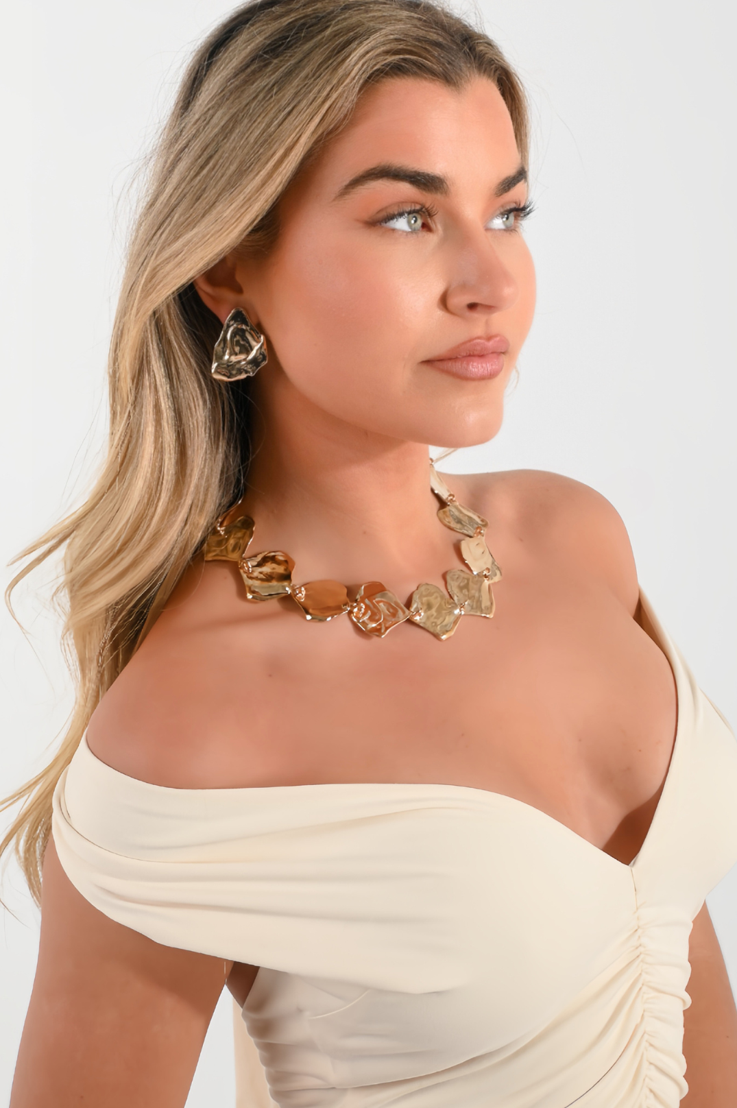 Palazzo Statement Necklace | 18K Gold Plated