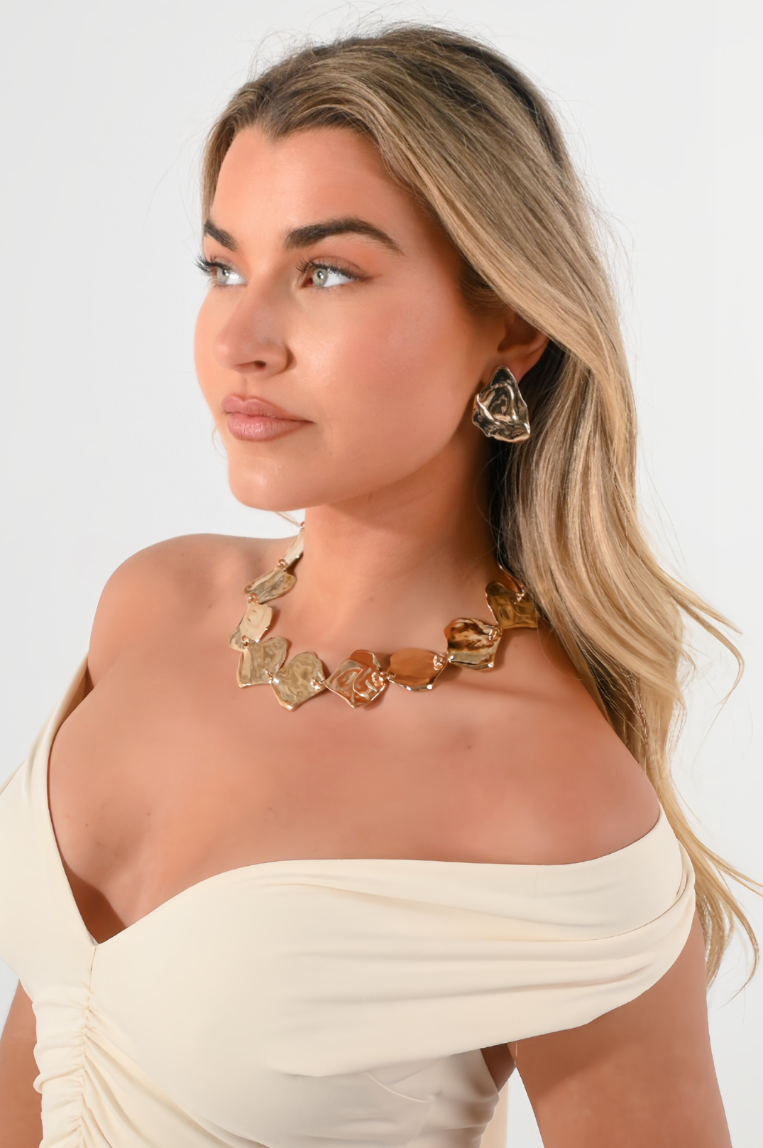 Palazzo Statement Necklace | 18K Gold Plated
