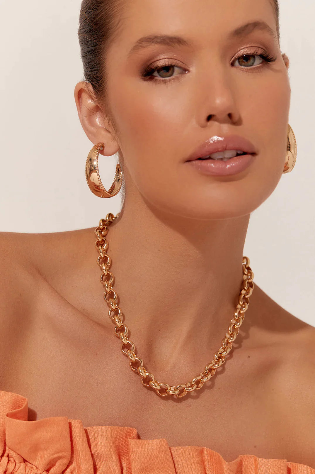 Milan Classic Belcher Necklace | 18K Gold Plated