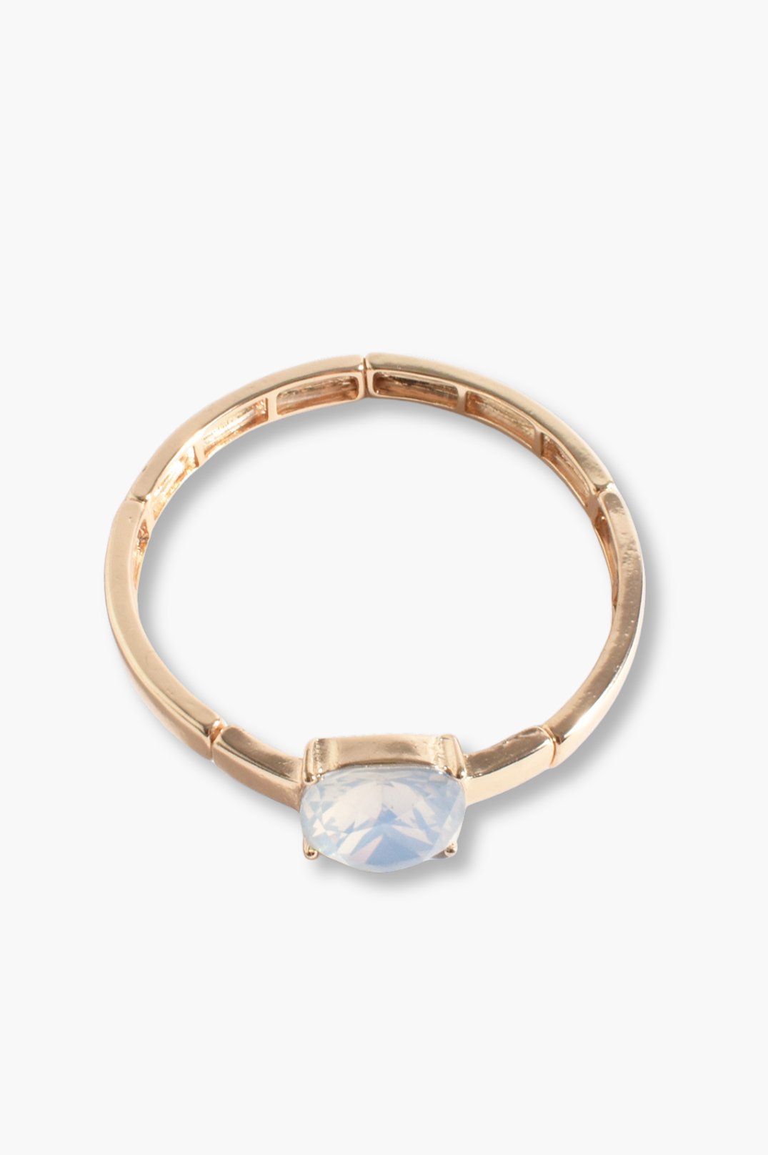 Amir Pearl Diamante Bracelet | Gold