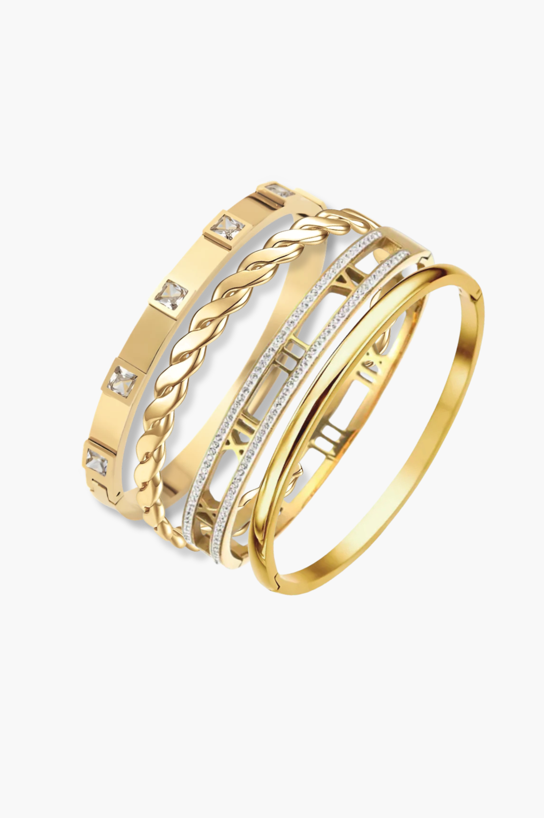 Tokyo 2.0 Bangle 18K Plated | Gold