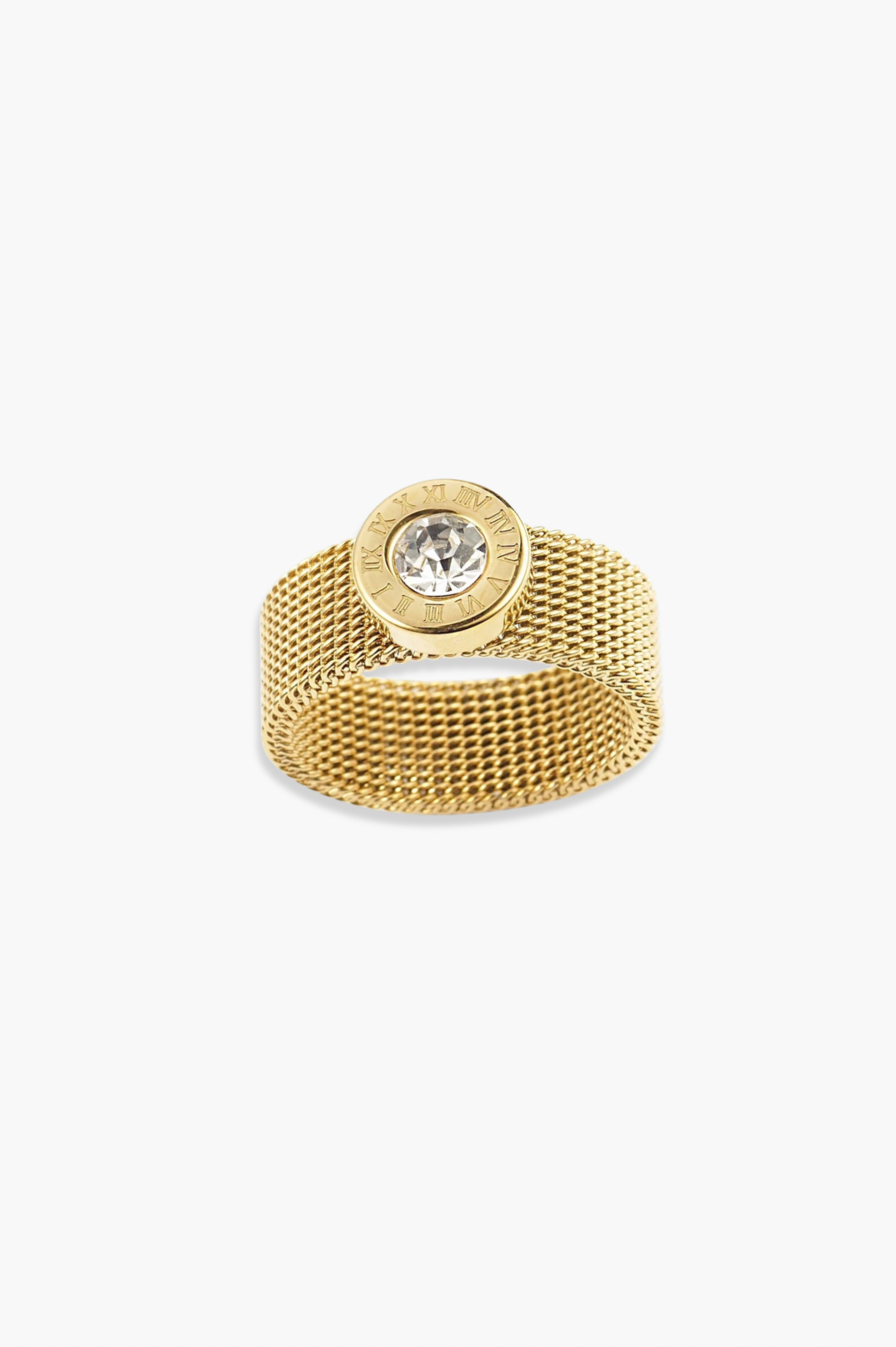 Tokyo Mesh Ring | 18K Gold Plated