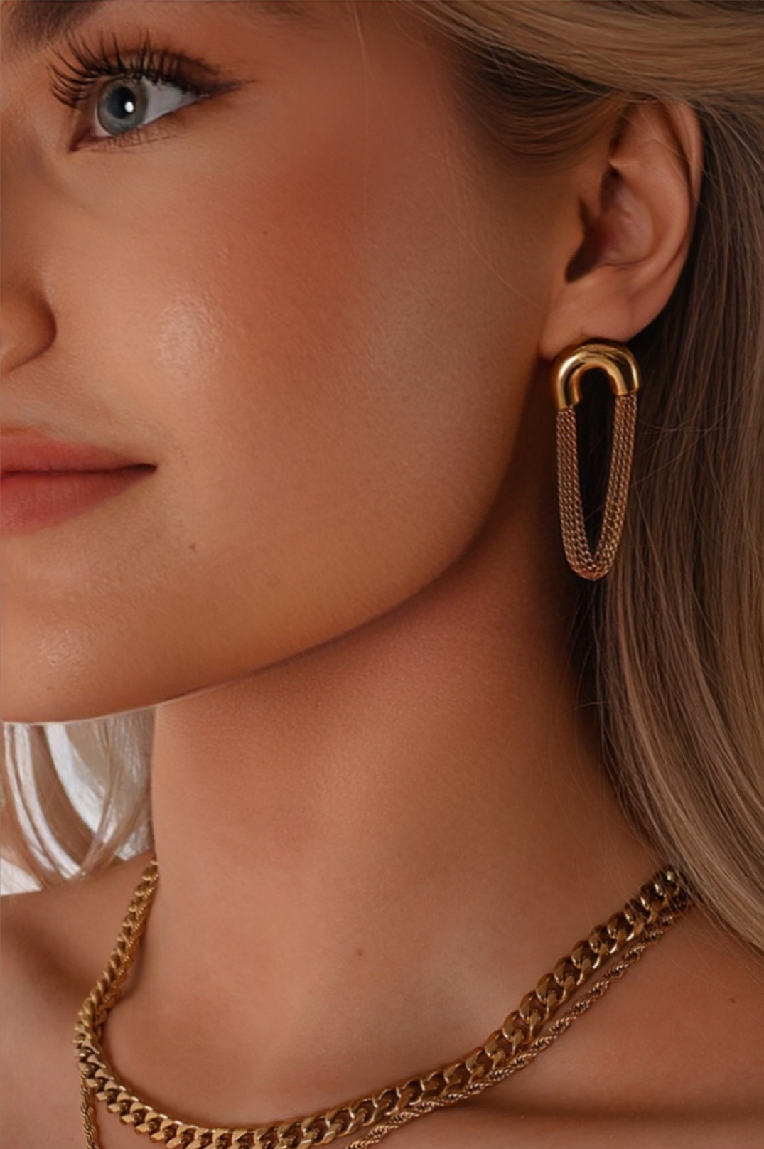 NEW - Vervelle Chain Earrings | 18k Gold Plated