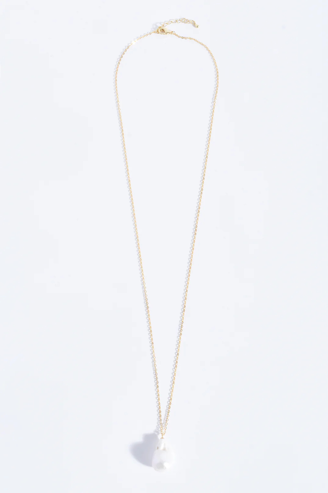 Ivy Baroque Pearl Necklace | 18K Gold Plated