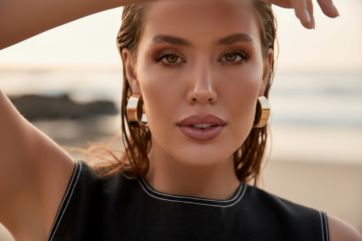 Kyrena Hoops | 18K Gold Plated