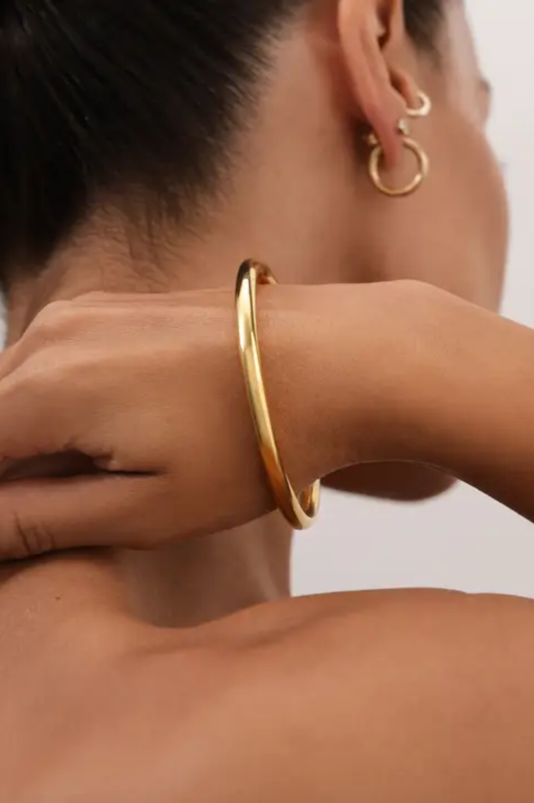 Margot Bangle | 18K Gold Plated