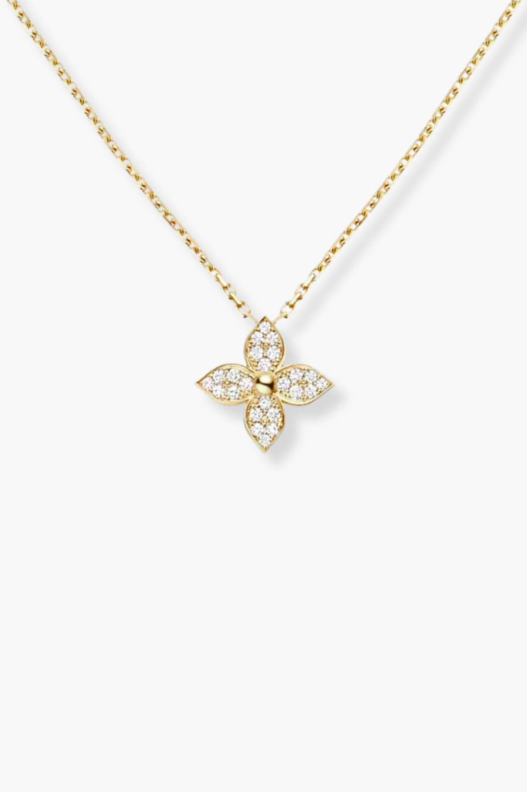 NEW - Marseilles Pave Necklace | 18K Gold Plated