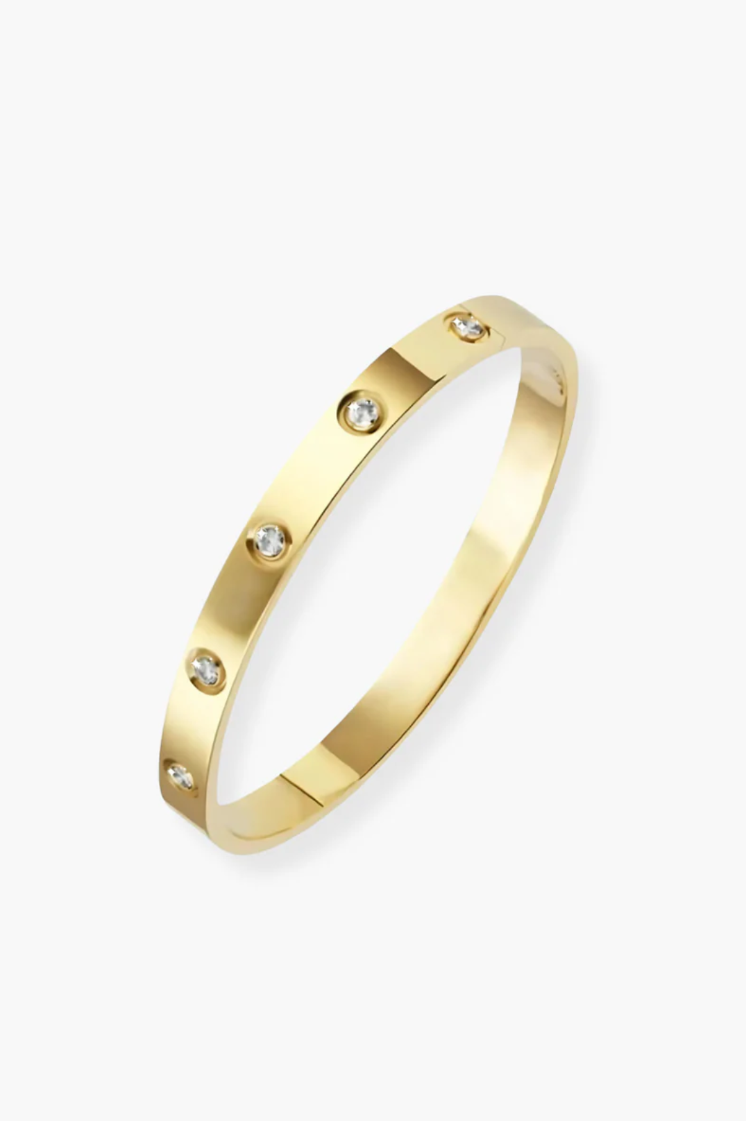 Cambridge Bangle | 18K Gold Plated