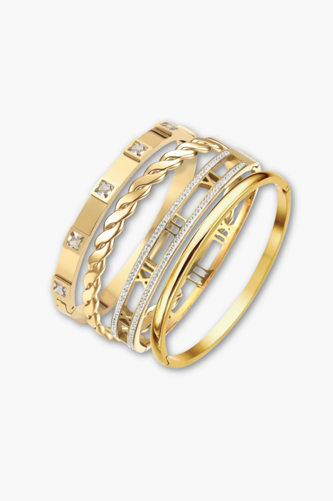 Tokyo Bangle | 18K Gold Plated
