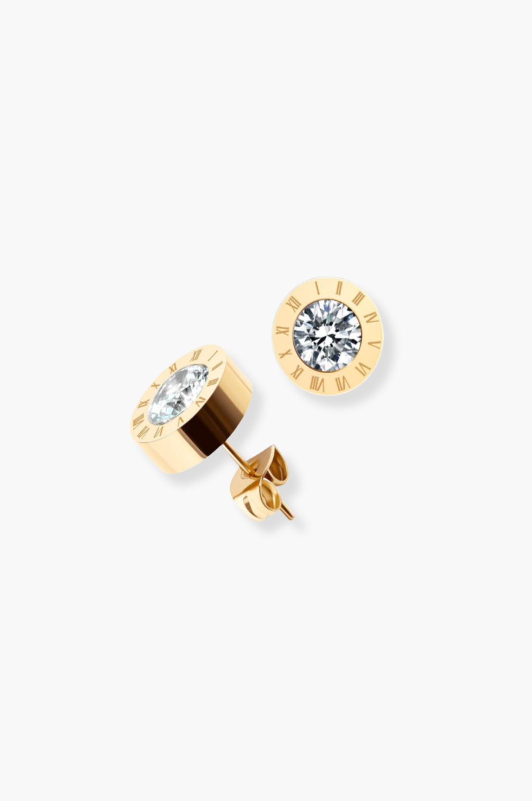 Tokyo Crystal Earring Silver | 18K Gold Plated