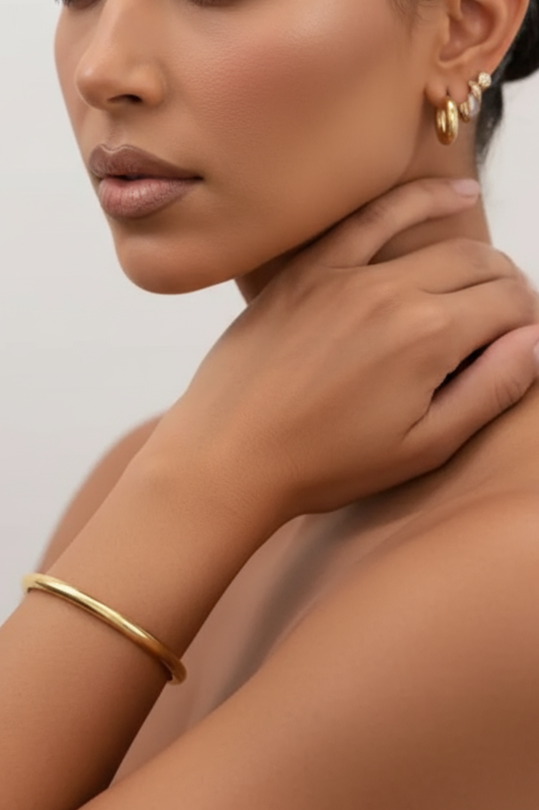 Margot Bangle | 18K Gold Plated