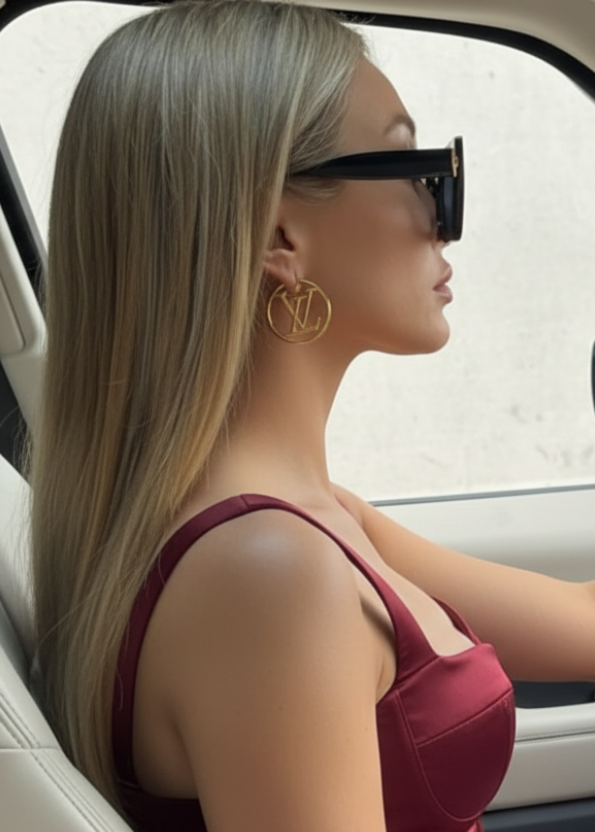 Marseilles Hoops | 3cm | 4cm | 18K Gold Plated