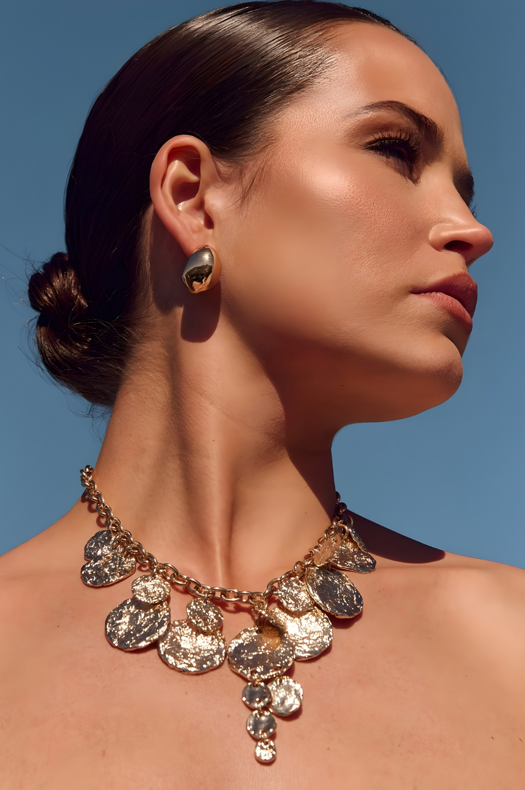 St Tropez Statement Necklace | 18K Gold Plated