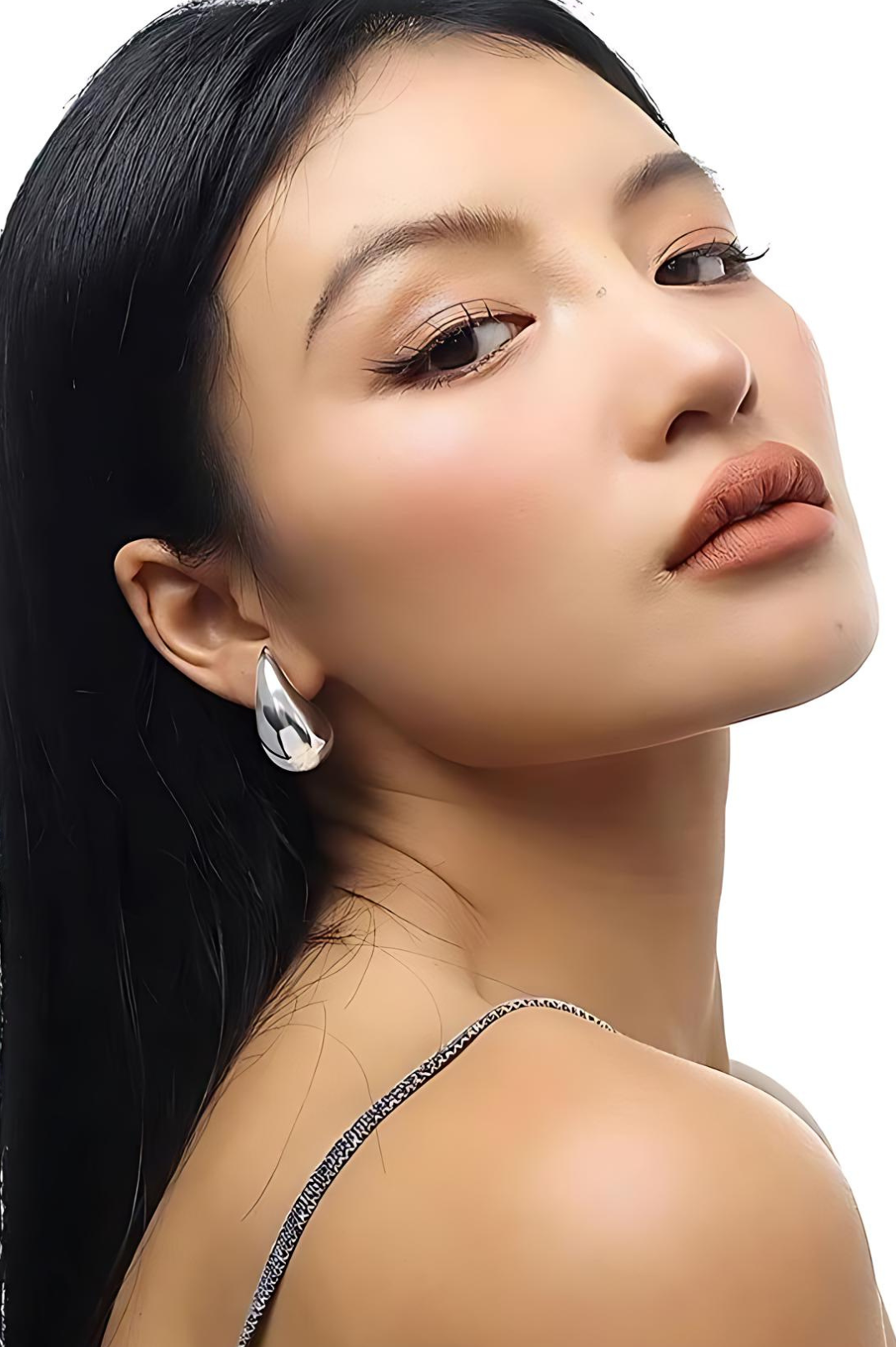 Vintage Teardrop Earrings | 18kt Gold & Silver Plated