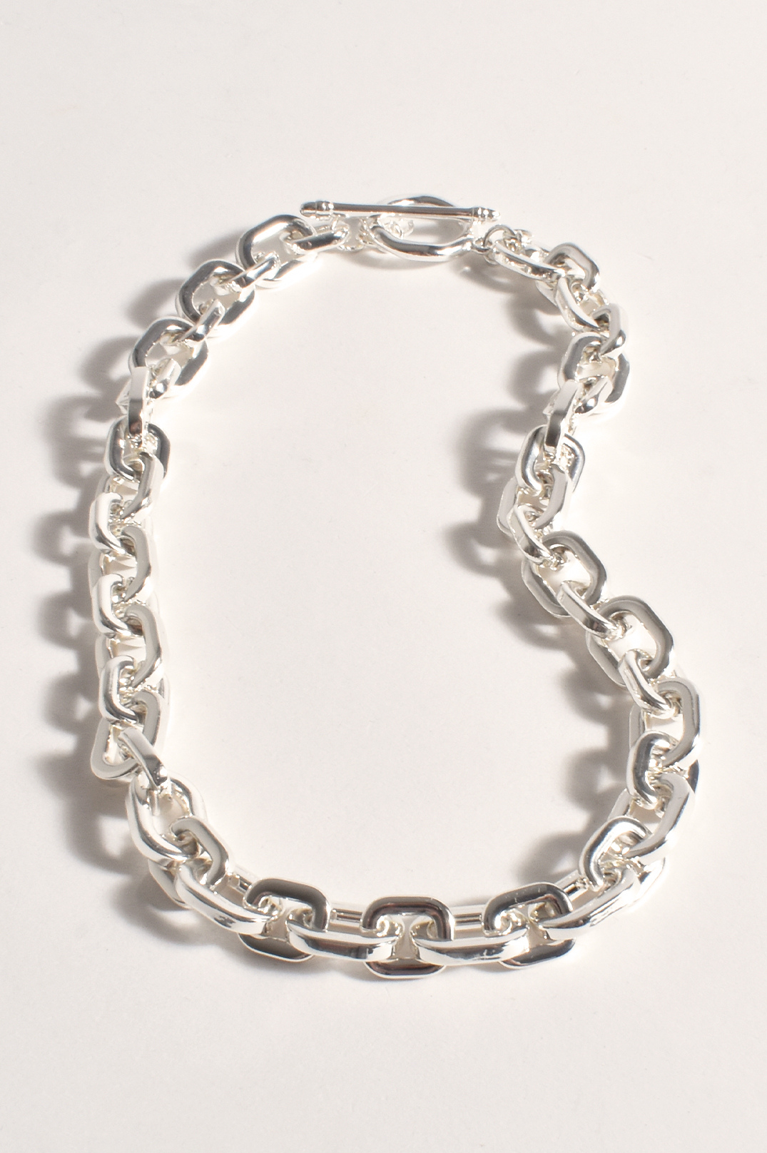 Cassidy Toggle  Necklace | Silver