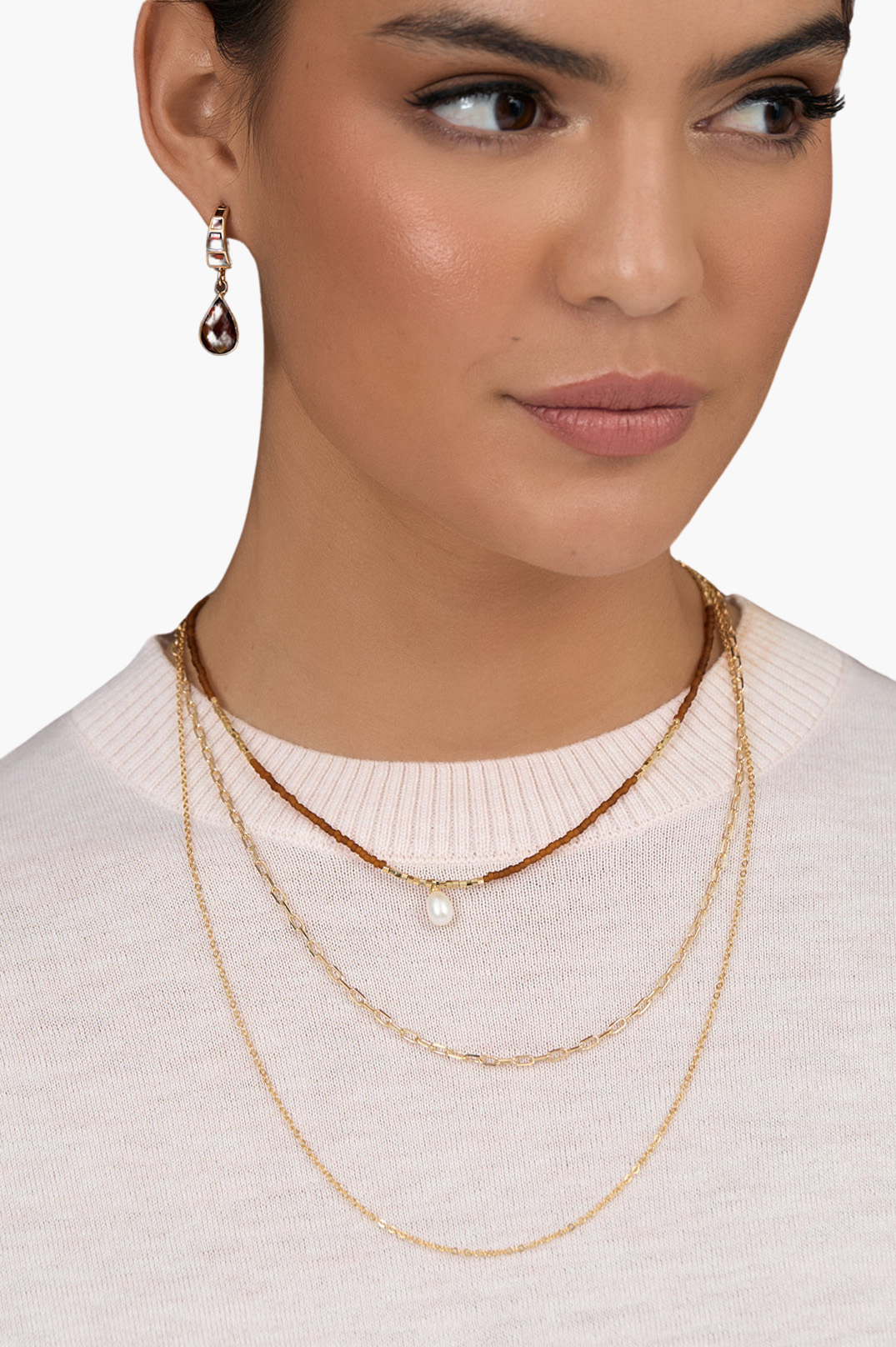 Gena Layered Necklace | Gold