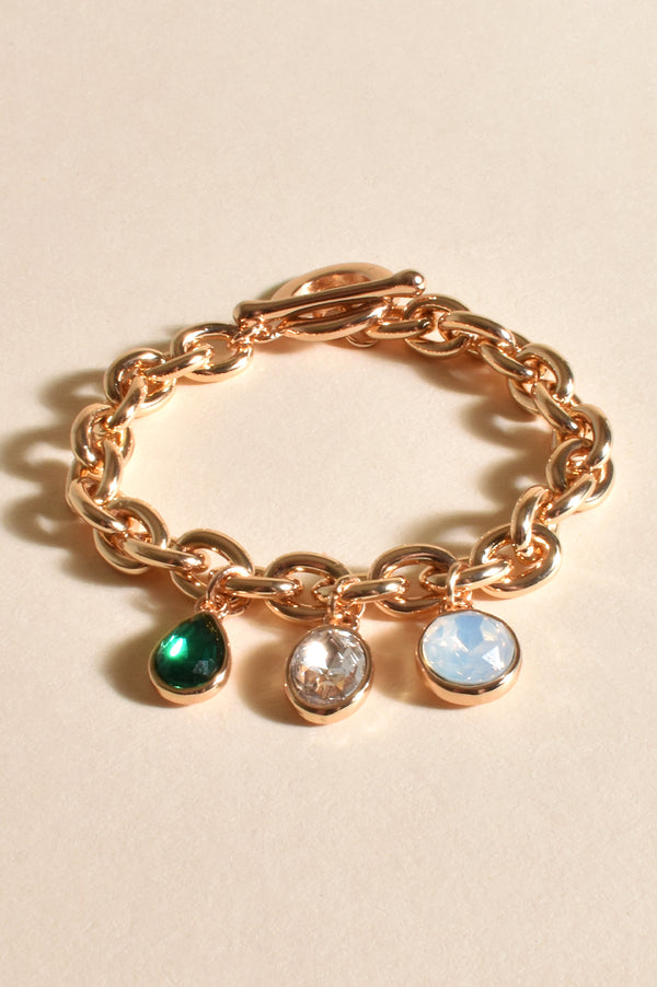 Envy Crystal  Bracelet | Gold