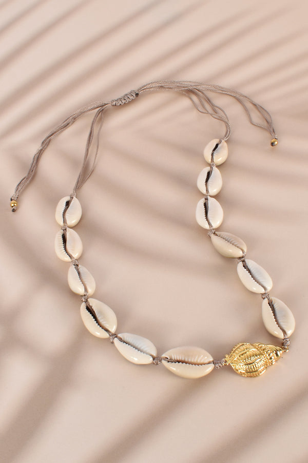 Shore Adjustable Necklace | Gold