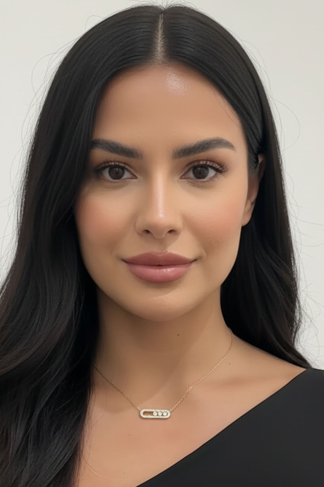 Selene Floating Necklace | 18K Gold Plated