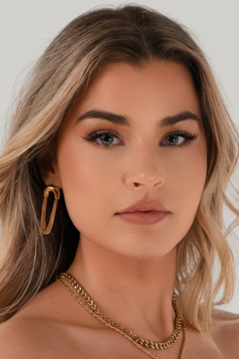 NEW - Vervelle Chain Earrings | 18k Gold Plated