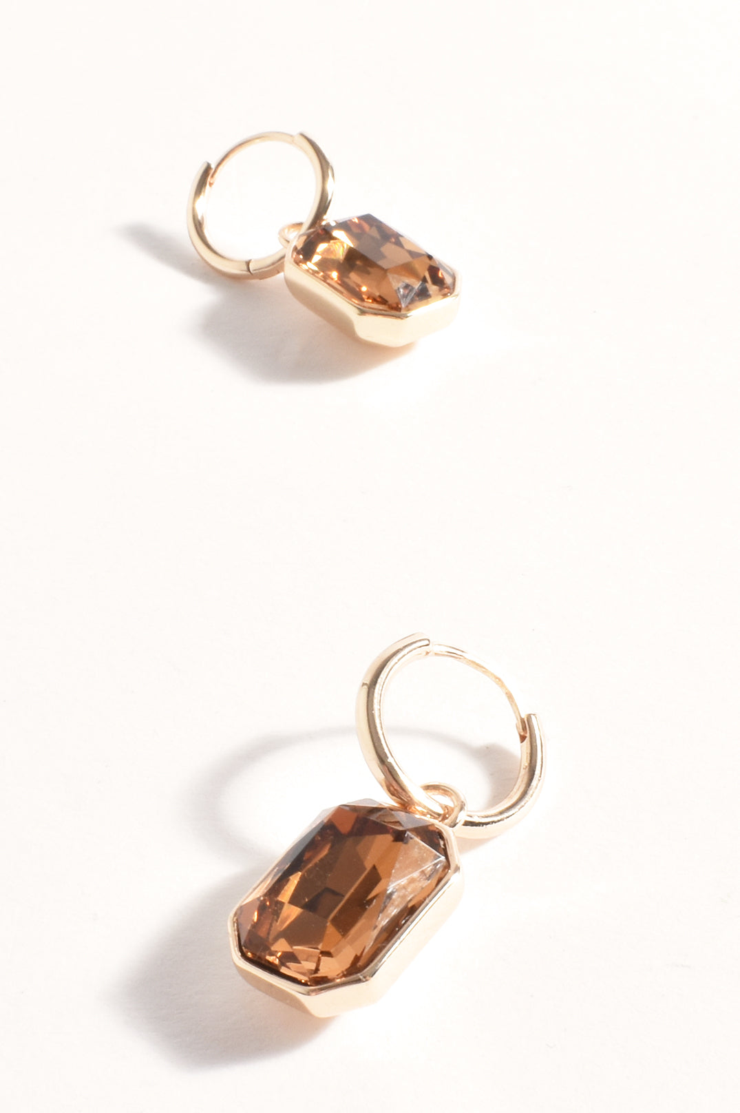 Mendes Champagne Mini Hoops | Gold