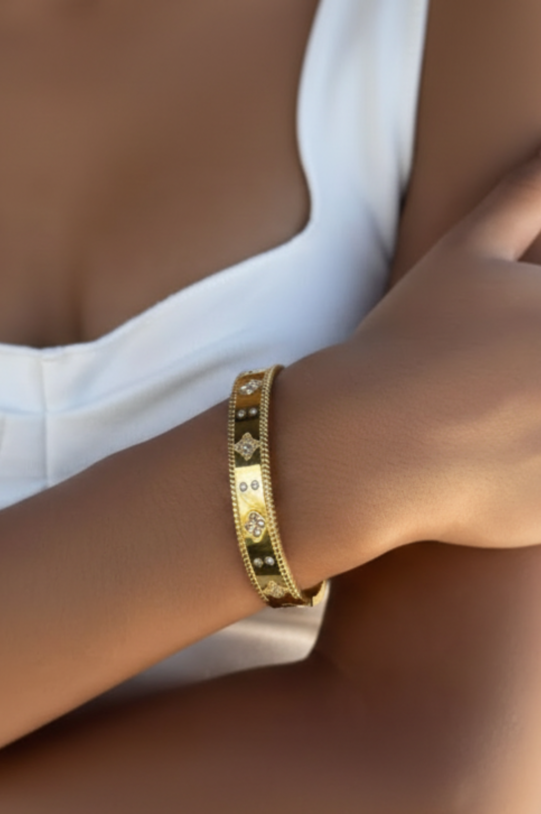 NEW - Marseilles Bangle | 18K Gold Plated