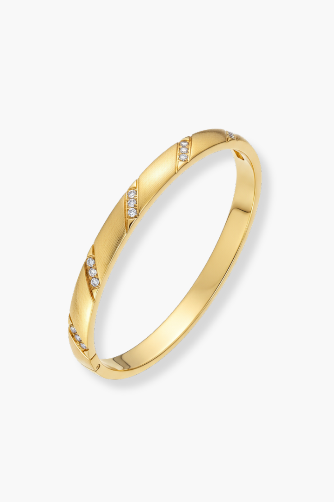 New - Prague Bangle 18Kt Plated | Gold