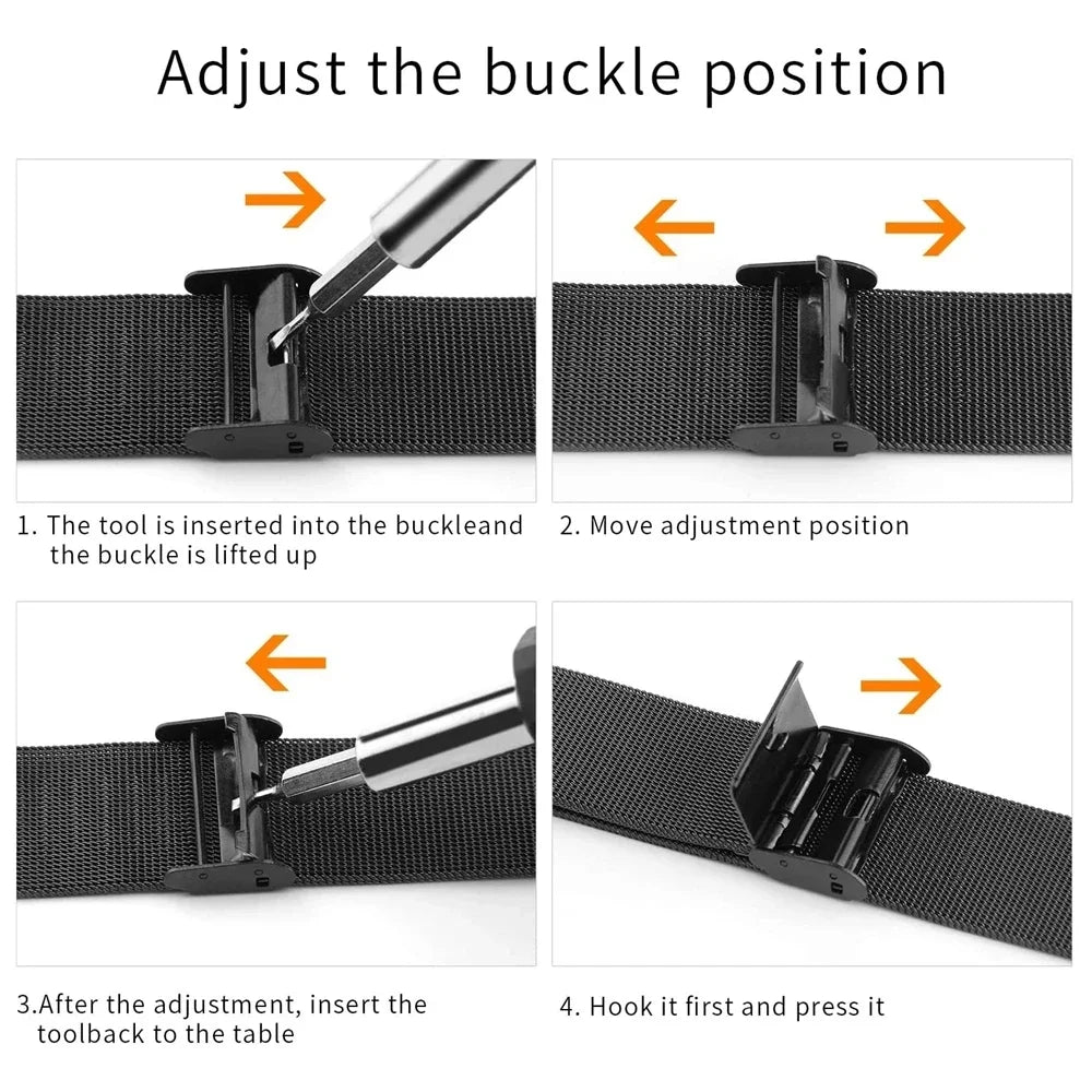Milanese Bling Watch Band For Samsung | 2 Colours