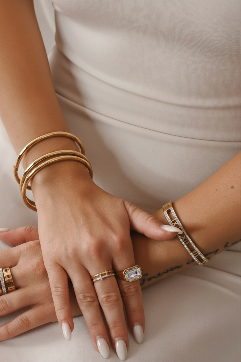 Back In Stock - Tokyo Bangle | 18K Gold Plated