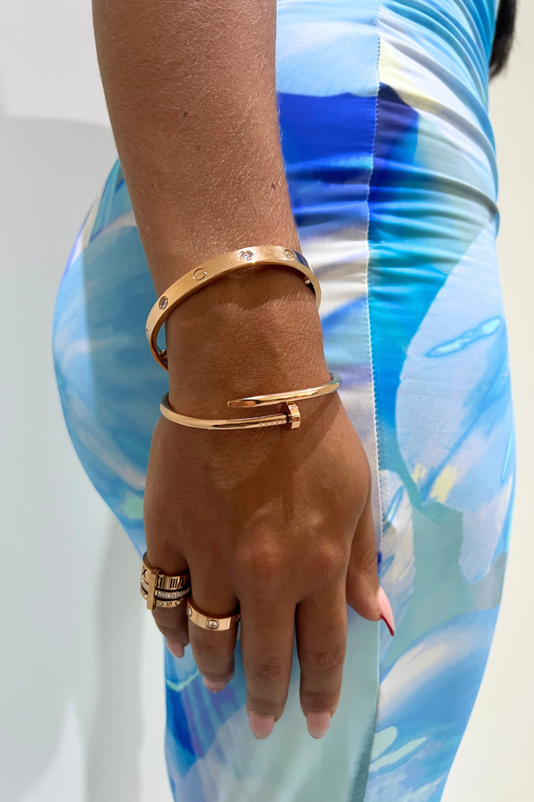 New - London Hinged Bangle 2.0 | Rose Gold