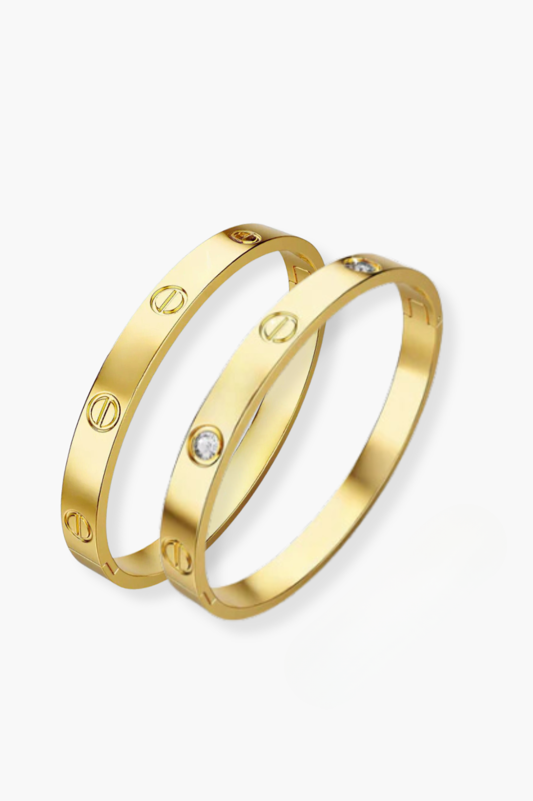 London Kensington Hinge Bangle Stack 2.0 | Gold