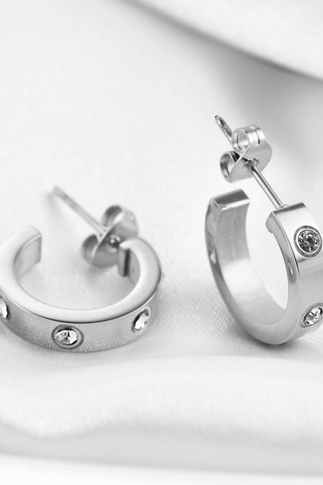 London Earrings | Silver