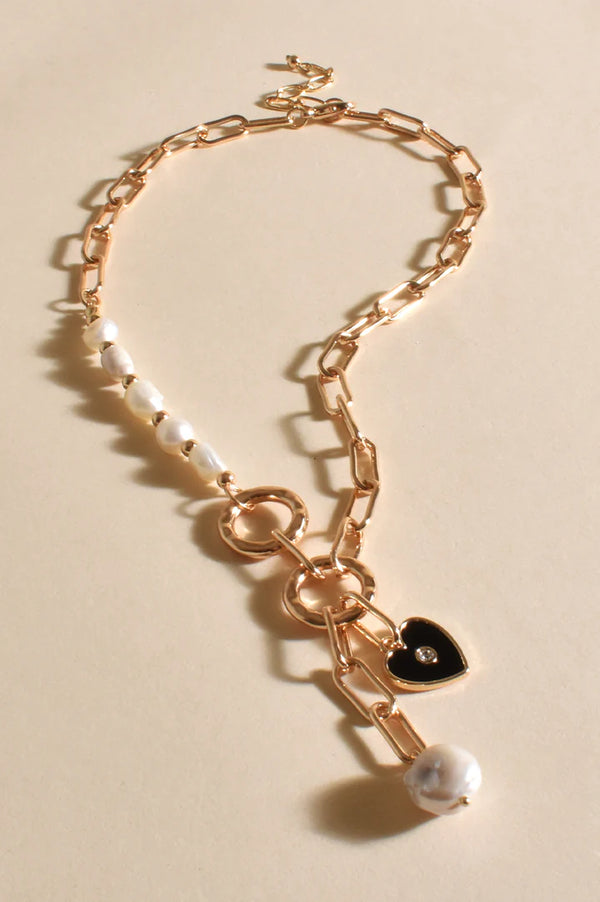 Milan Love Necklace | Gold