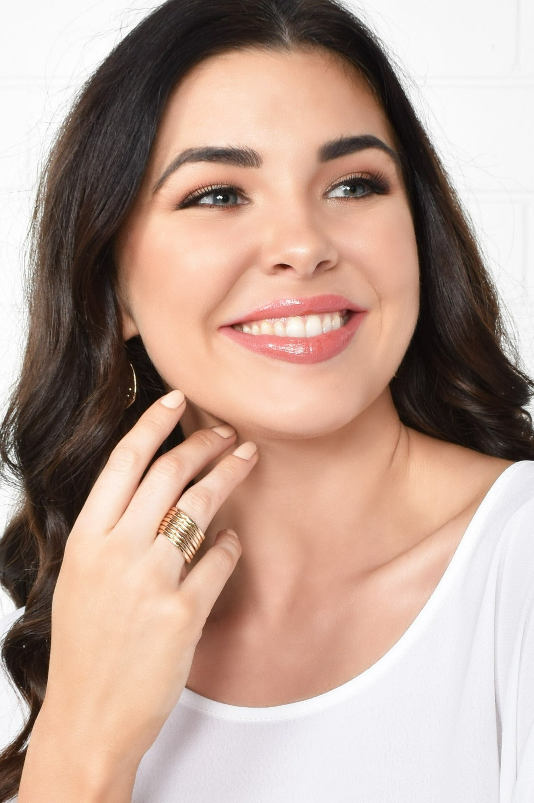 7 Stacking Rings| Gold