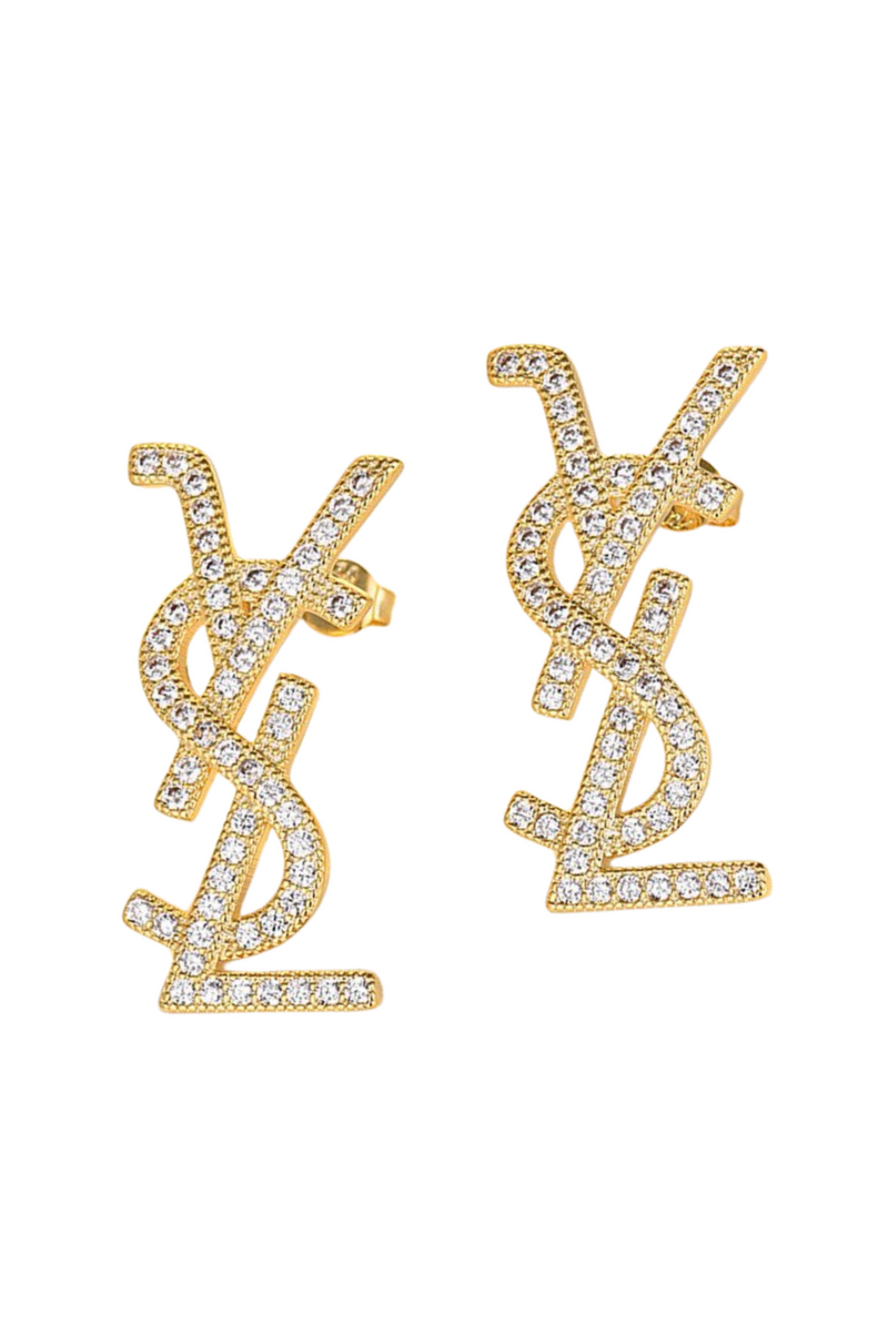 Saint Earrings | Gold