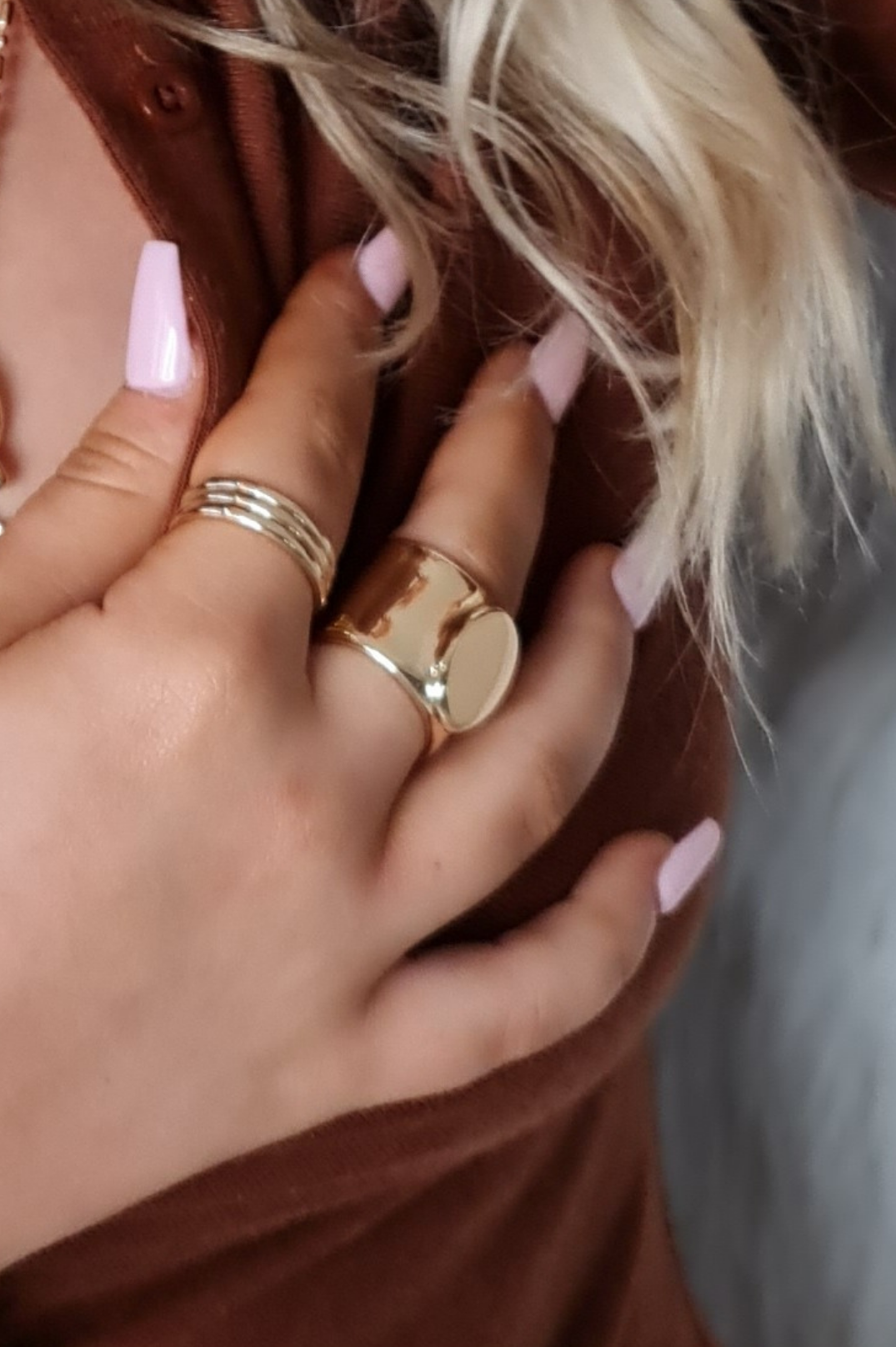 7 Stacking Rings| Gold